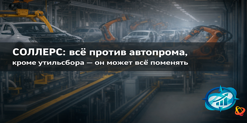 Соллерс: население против отечественного автопрома, но утильсбор может все изменить