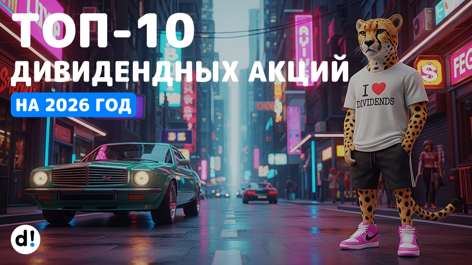 🔥 ТОП-10 дивидендных акций на 2026 год с доходностью от 9% до 15% от АТОН