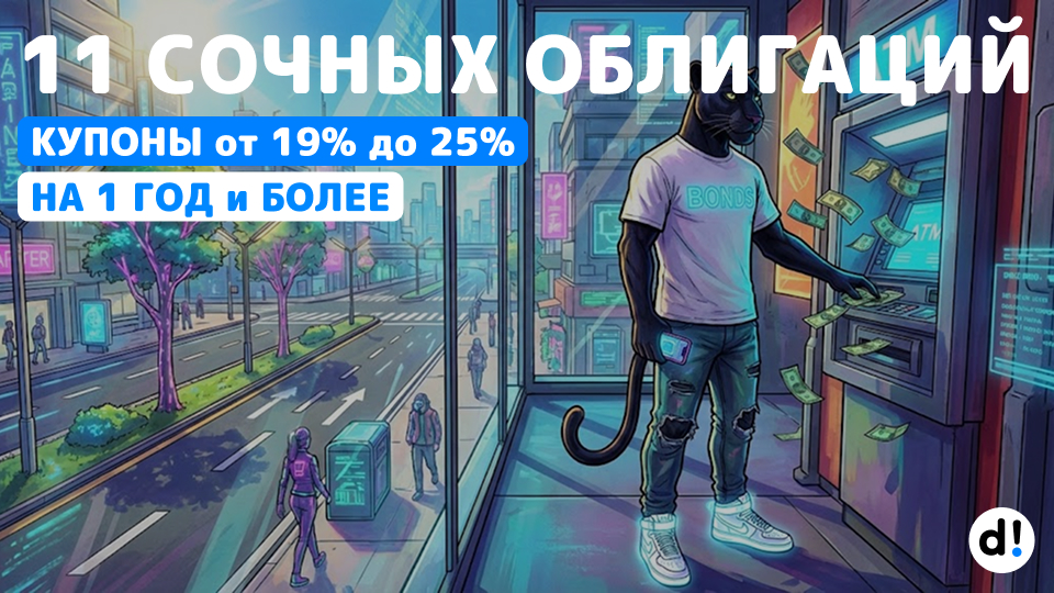 💰 11 облигаций с жирными ежемесячными купонами от 19% до 25%. Рейтинг ВВВ и ВВВ+