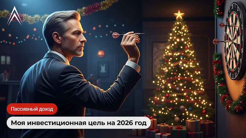 🎯 Моя инвестиционная цель на 2026 год: пополнение портфеля и рост пассивного дохода