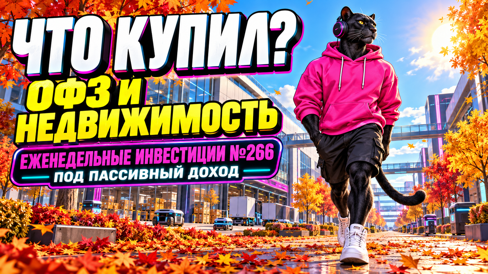 🔥 Собираю длинные ОФЗ и фонды коммерческой недвижимости. Еженедельные инвестиции №266