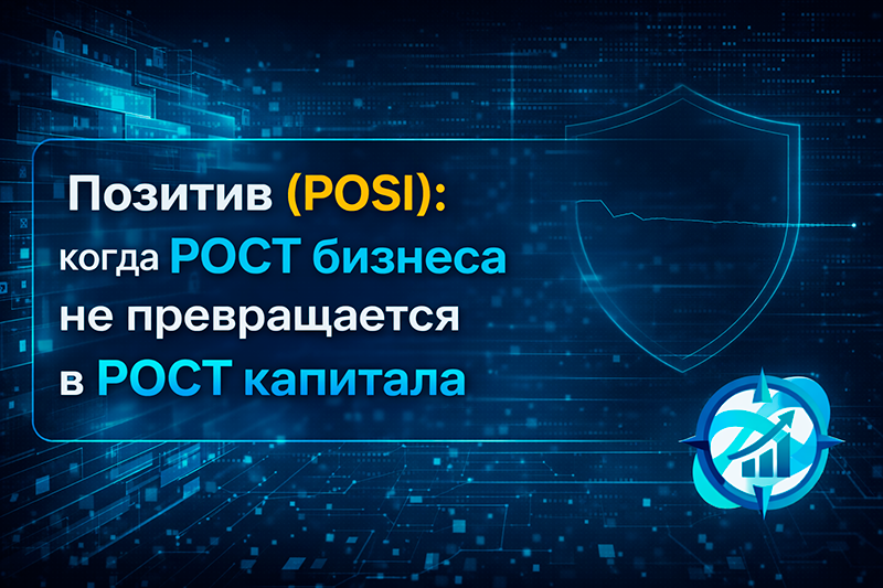 Позитив (POSI): когда рост бизнеса не превращается в рост капитала