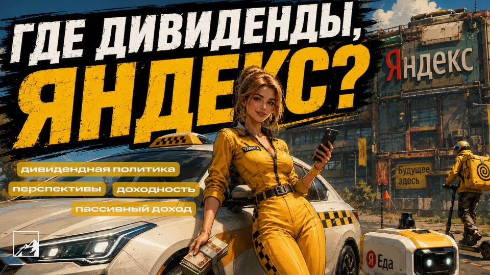 🚕 Где дивиденды, Яндекс? Стоит ли покупать акции Яндекса под пассивный доход? Дивидендная политика, показатели, перспективы