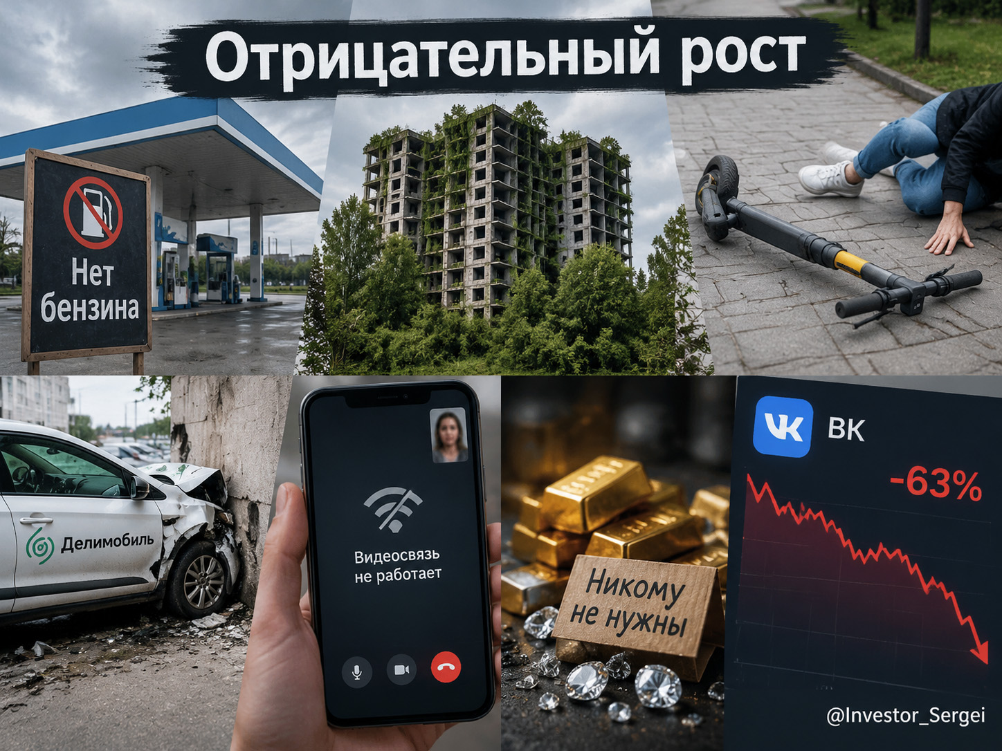 Топ худших акций с начала 2026 года