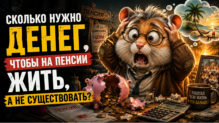 Достаточно ли капитала в 24 млн рублей, чтобы достойно жить на пенсии?