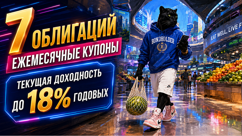 🚀 7 корпоративных облигаций с купонами до 18% годовых и ежемесячными выплатами на 1 год и более