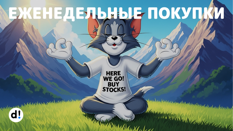 🚀 Очередная закупка акций. Создание активного дохода продолжается. Еженедельное инвестирование № 218