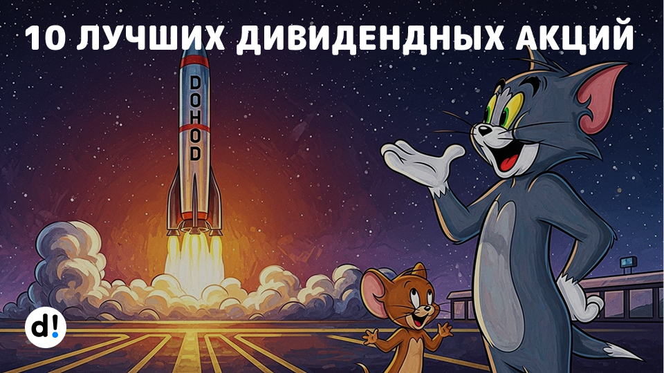 🔥 ТОП-10 лучших дивидендных акций с доходностью от 12% до 20% на ближайшие 12 месяцев от УК Доход
