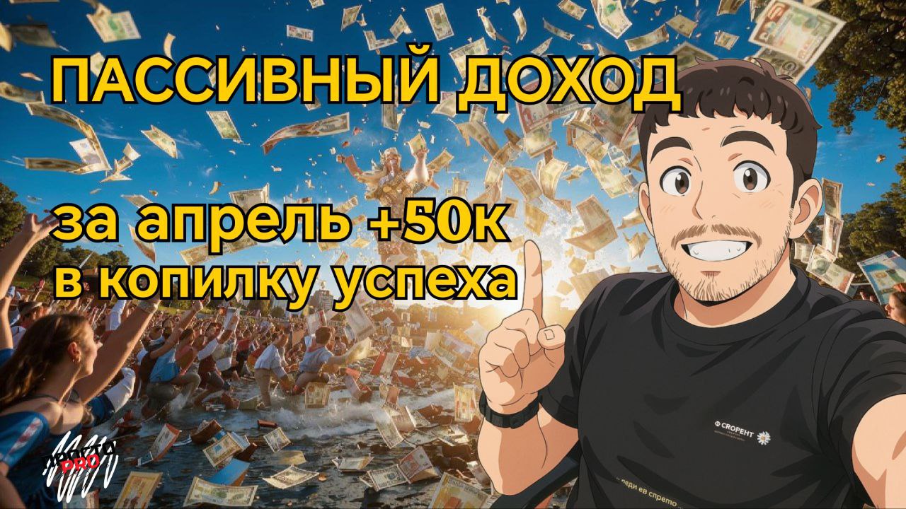 Пассивный доход с начала 2025 превысил 180 тысяч рублей
