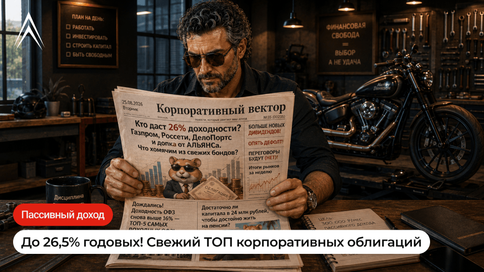 До 26,5% годовых! 12 корпоративных облигаций с высокой доходностью — свежий ТОП недели (для тех, у кого крепкие 🥚🥚)