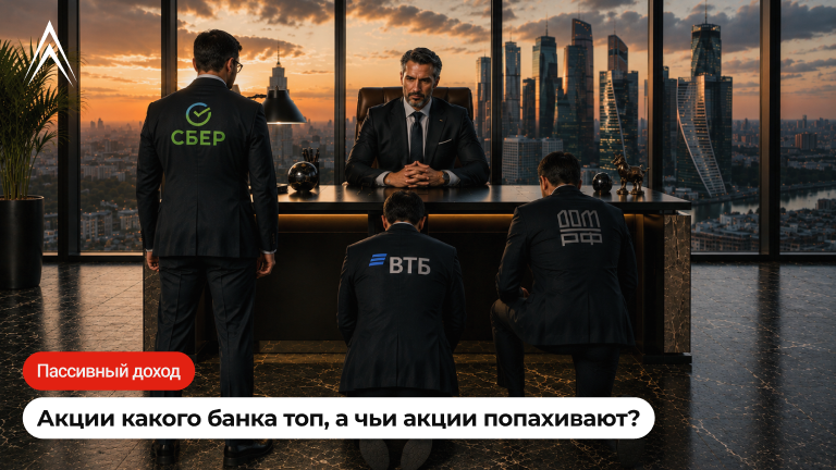 Сбер, ВТБ и ДОМ РФ: акции какого банка топ, а чьи акции 💩?