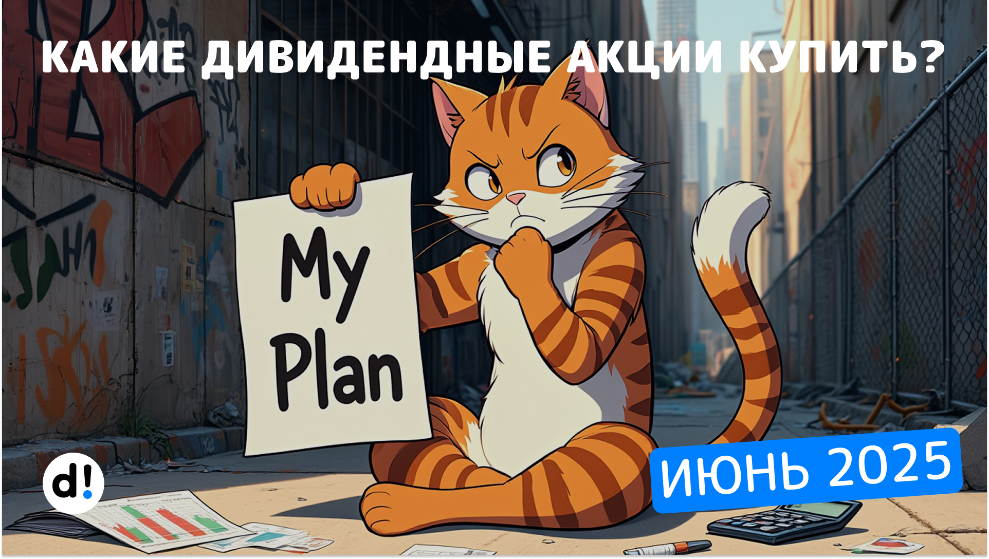 Мой список дивидендных акций для покупок в июне 2025