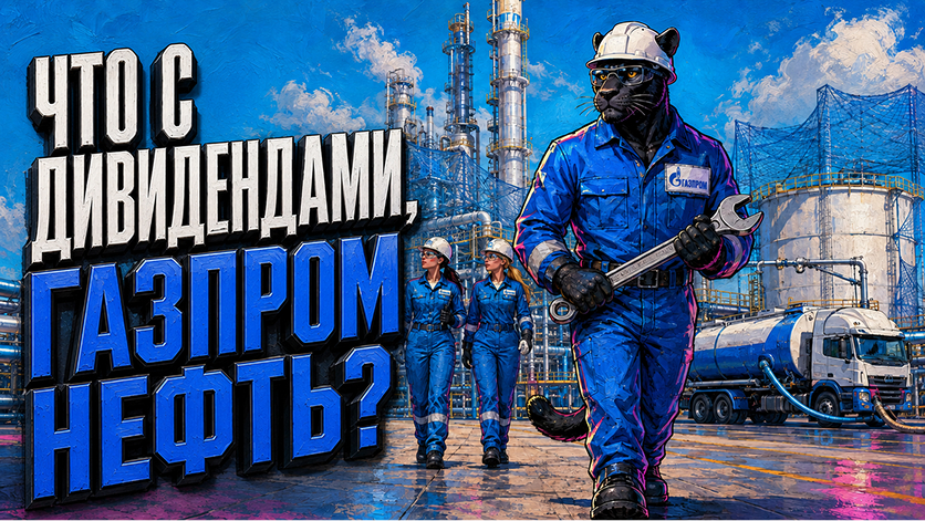 ⛽️ Что с дивидендами, Газпром нефть? Берем под пассивный доход? Разбираем отчет за 1П 2026 года