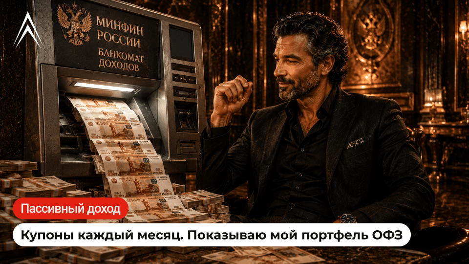 Портфель ОФЗ и корпоративных облигаций под пассивный доход. Июль