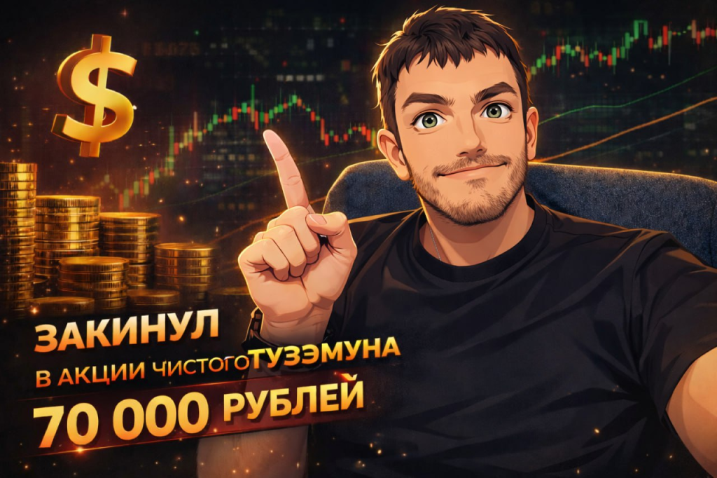 Покупки успешного успеха: Закинул в акции чистого тузэмуна почти 70 000 рублей