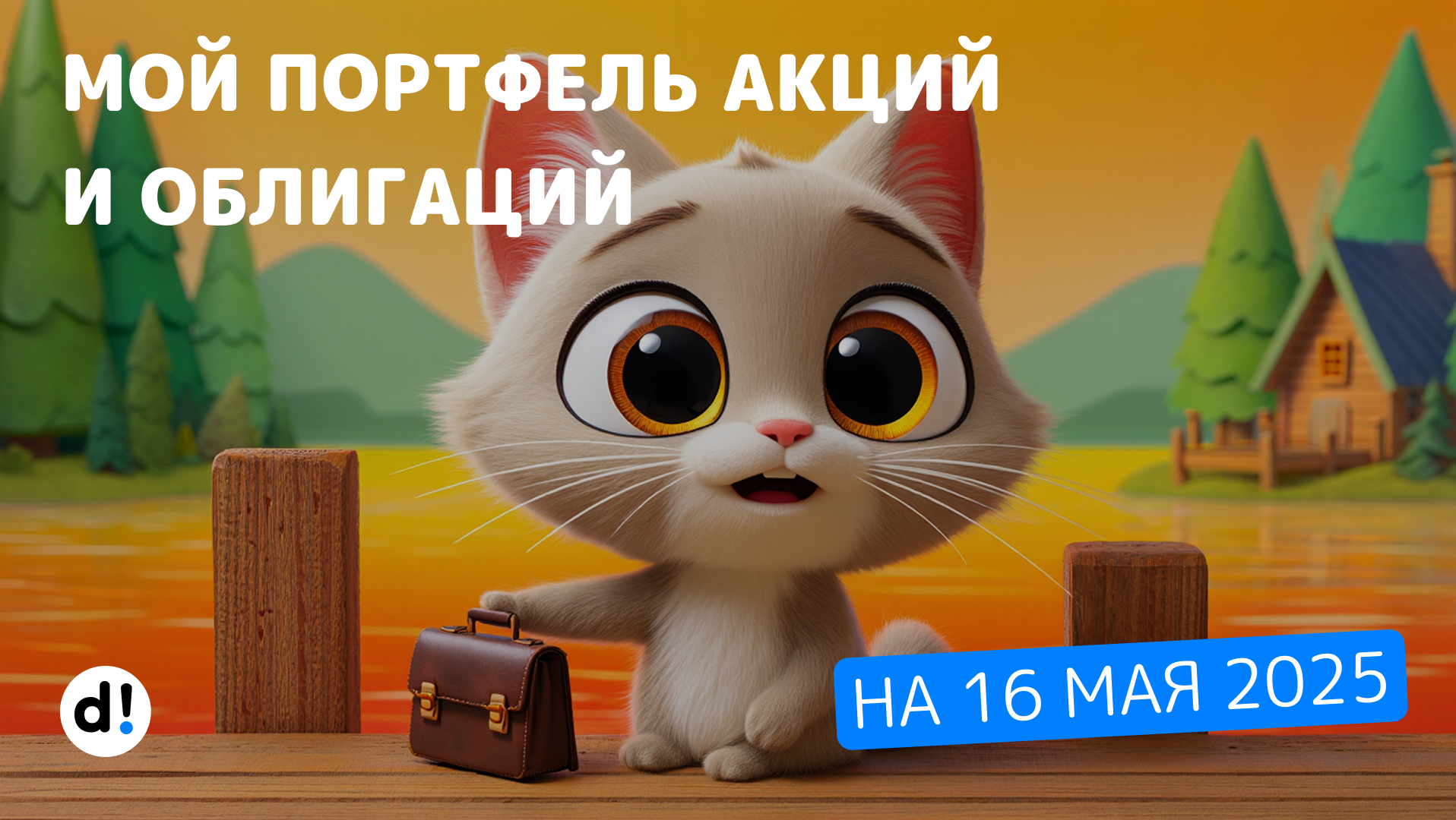 Мой портфель дивидендных акций на 15 мая 2025 и пассивный доход, который с него получаю