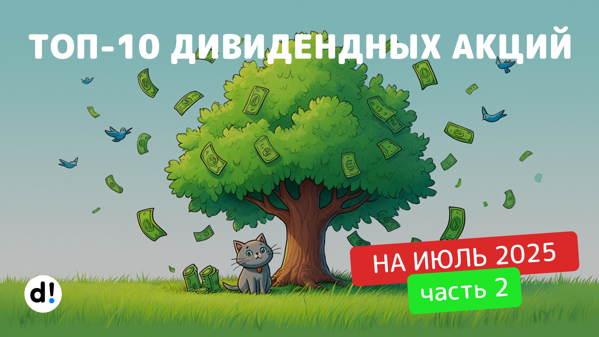 10 самых жарких дивидендных акций в июле 2025. Кто и сколько выплатит? Ч.2