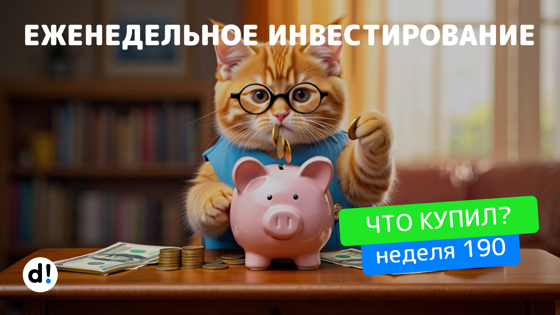 Что купил в свой портфель? Продолжаю свое еженедельное инвестирование. Неделя #190
