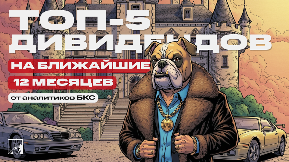💎 Топ-5 дивидендных акций на 12 месяцев вперёд от аналитиков БКС. Вдвое лучше рынка
