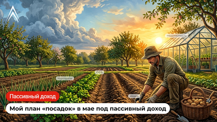 ЧТО НЕОБХОДИМО КУПИТЬ ПОД ПАССИВНЫЙ ДОХОД? Мой план покупок под пассивный доход в мае