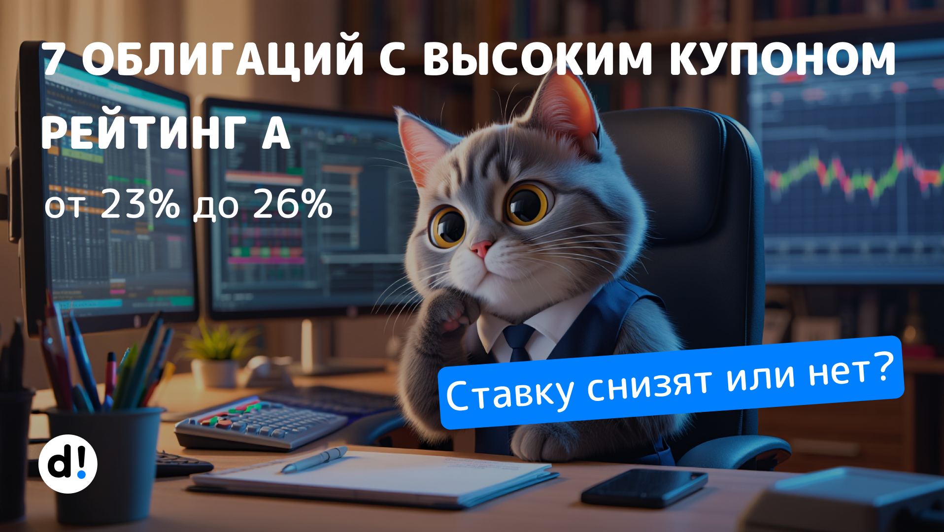 7 облигаций с фиксированным купоном выше 23% и рейтингом А