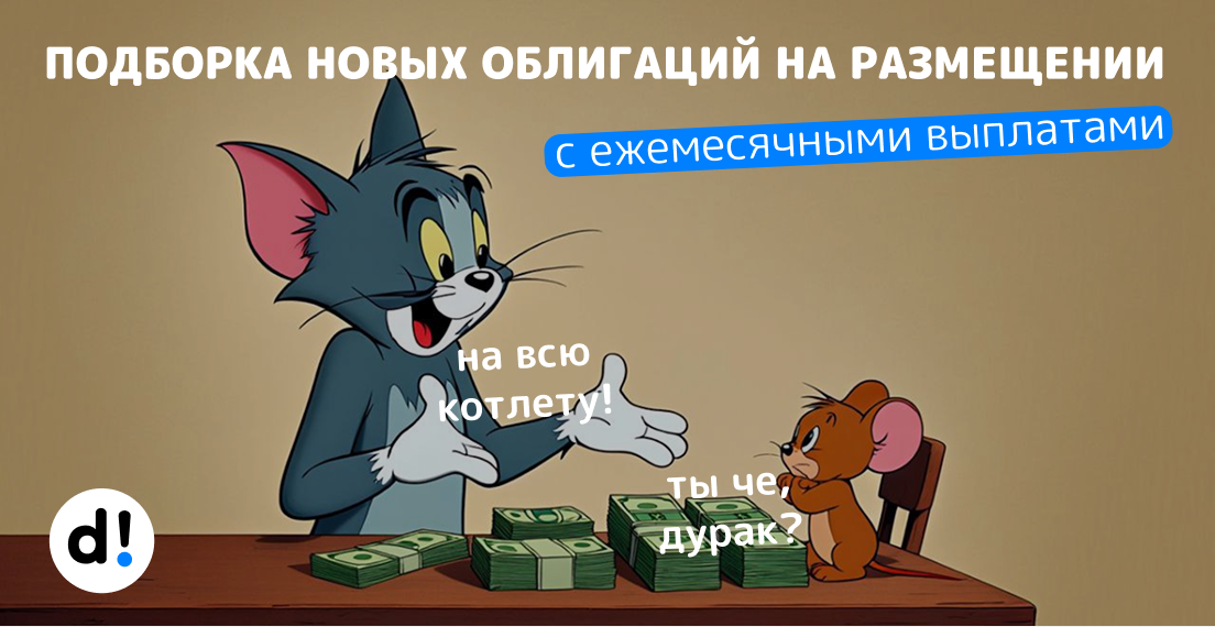 Подборка новых облигаций на размещении. Рейтинг BBB- и выше, доходность до 24%.