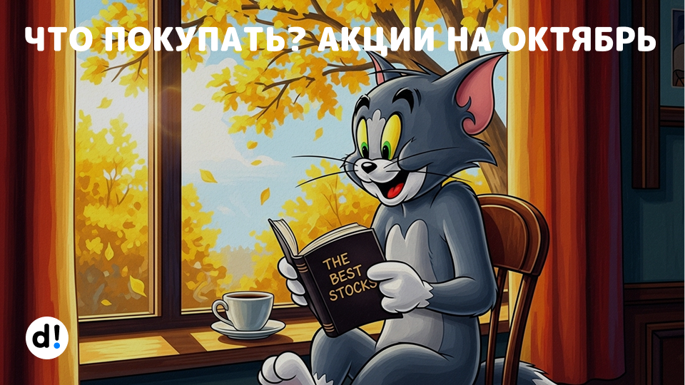 💰 Рынок падает. Какие акции купить в октябре 2025? Мой личный список 