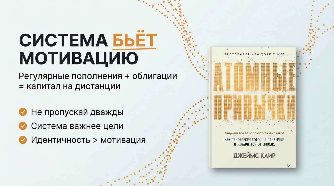 Инвест-дисциплина без героизма: 3 простых правила