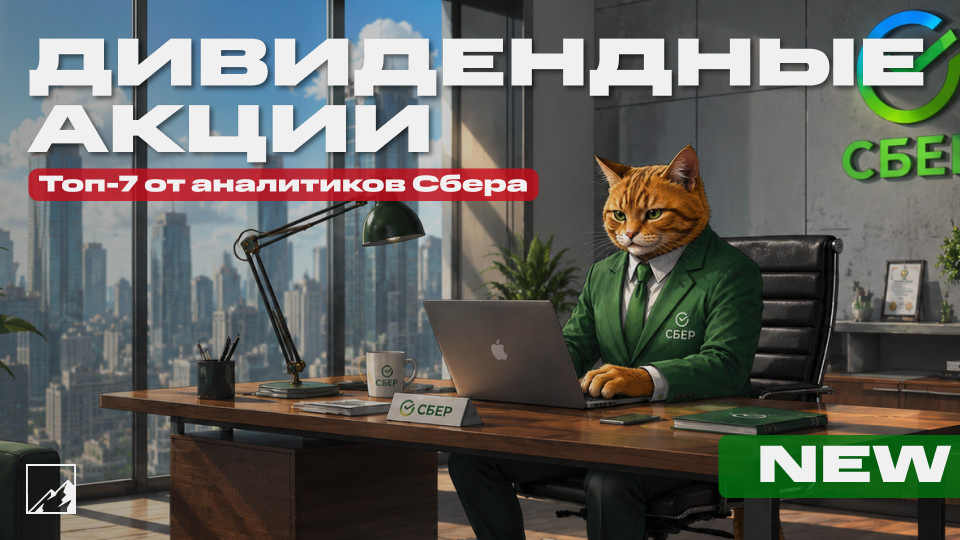 🚀 Топ-7 лучших дивидендных акций от Сбера. Самый свежий