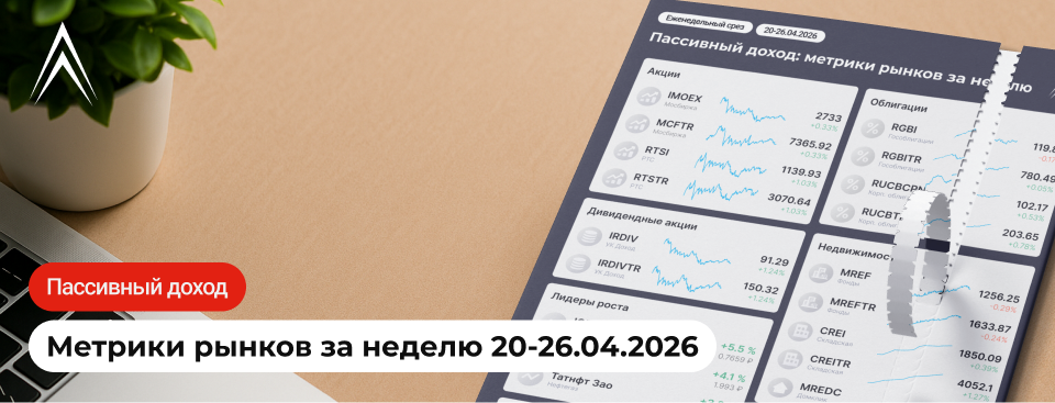 РЕКОРДНЫЕ ДИВИДЕНДЫ СБЕРА АНОНСИРОВАНЫ! НОВЫЙ КЛЮЧ! Пассивный доход: метрики рынков за неделю в инфографике