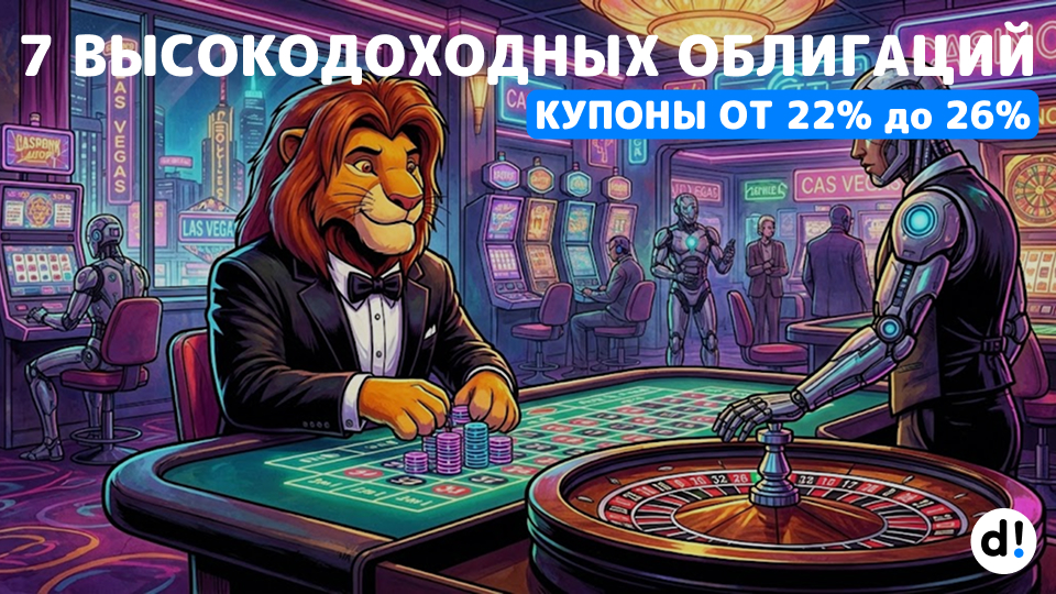 🚀 7 облигаций с высокой доходностью от 24% до 30%. Рейтинг ВВ- и выше