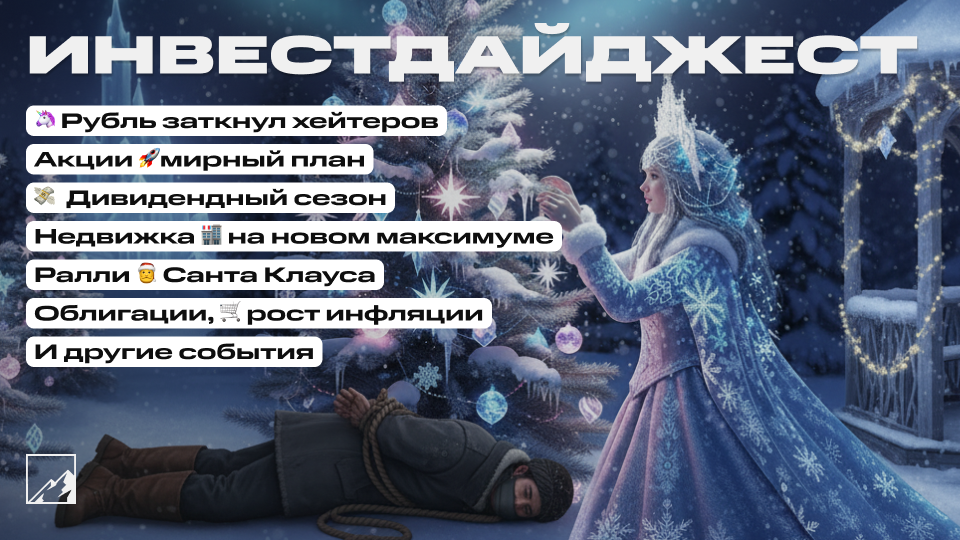 🚀 Рубль заткнул хейтеров! Дивидендный сезон продолжается, недвижка обновила максимумы, а инфляция ускорилась. Воскресный инвестдайджест