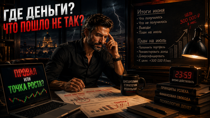 Отчет по портфелю за июнь. Динамика, пассивный доход, цель