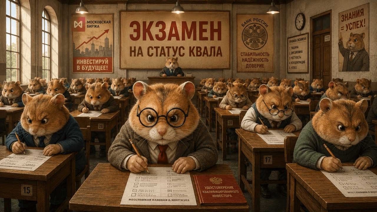 Не смог сдать тест на квалифицированного инвестора=(