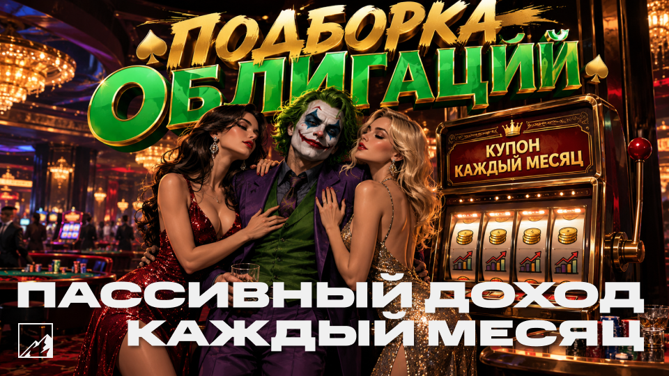 💸 Пассивный доход каждый месяц: 9 облигаций с ежемесячными купонами и высокой доходностью (а ещё с высокими рисками)