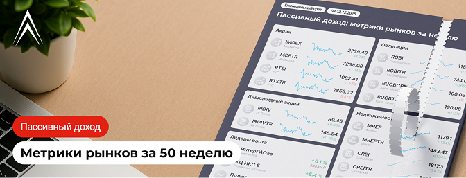 РУБЛЬ СТАЛ ПАДАТЬ!? Пассивный доход: метрики рынков за неделю в инфографике