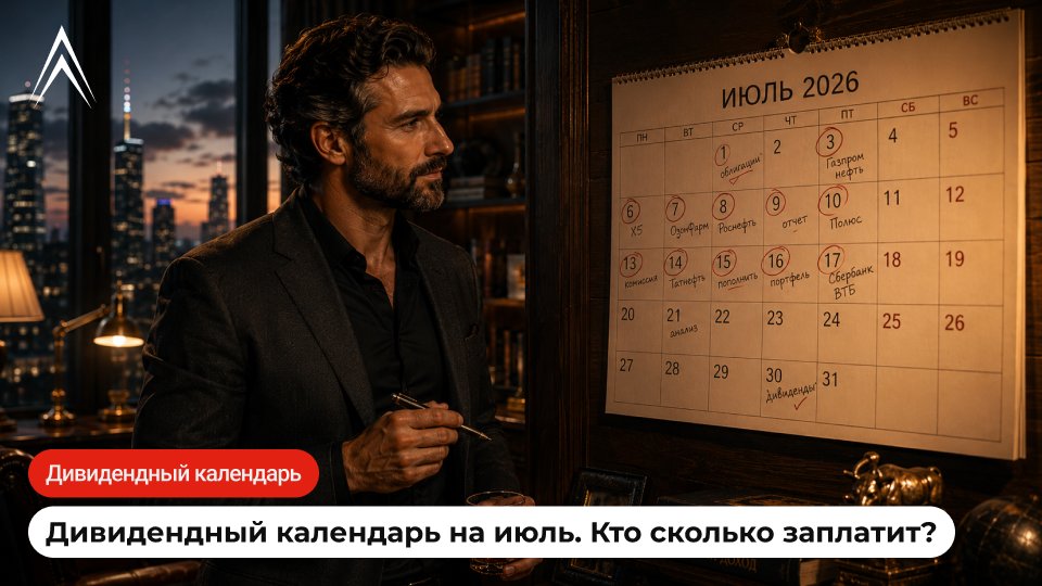 Дивидендный календарь на июль: КТО СКОЛЬКО ЗАПЛАТИТ?