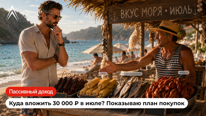 ВОТ ЧТО НУЖНО КУПИТЬ ПОД ПАССИВНЫЙ ДОХОД! Показываю план покупок на июль