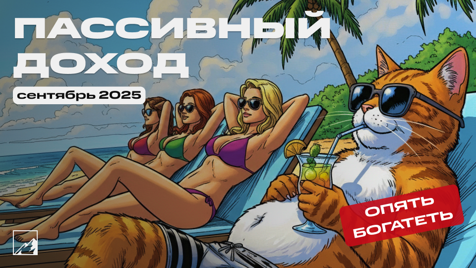 💰 Пассивный доход за сентябрь: получил 49 033 рубля. На 70% больше, чем год назад!