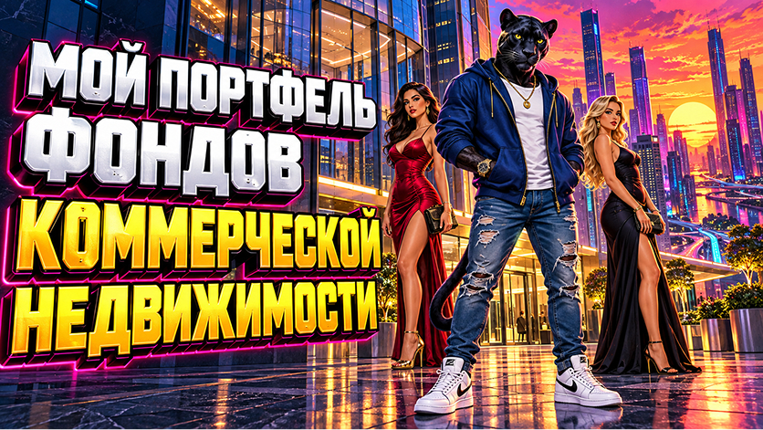 💼 Мой портфель коммерческой недвижимости «Бетонное казино». Состав активов и какой пассивный доход получаю