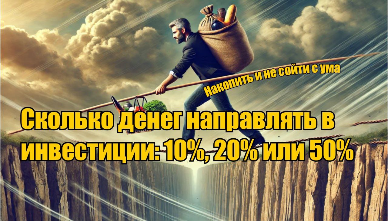 Сколько денег отдавать инвестициям, чтобы не сойти с ума?