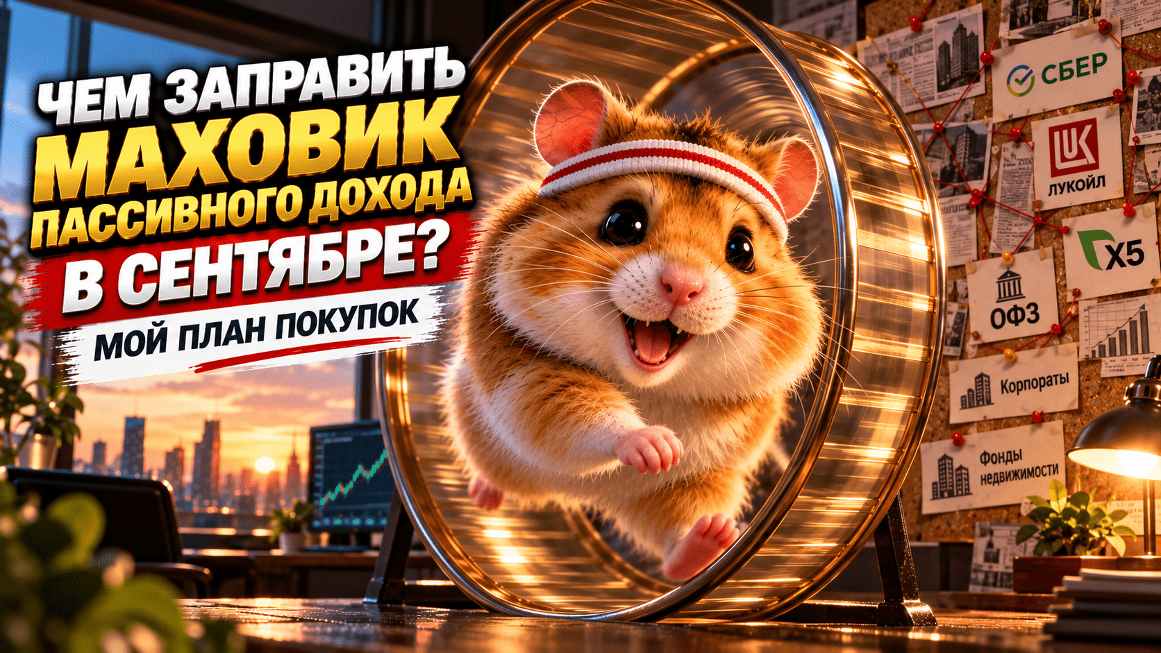 Вот что НУЖНО КУПИТЬ ПОД ПАССИВНЫЙ ДОХОД в сентябре! Показываю свой план покупок