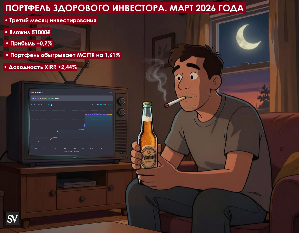 Портфель здорового инвестора. Март 2026 г.