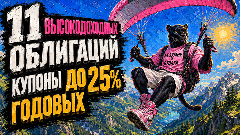 🚀 11 высокодоходных облигаций с текущей доходностью до 25% годовых и ежемесячными выплатами на 1 год и более