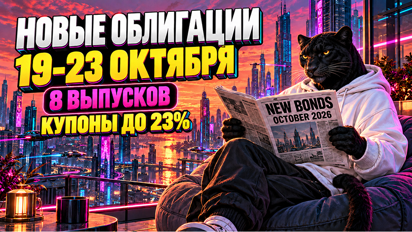 🔥 Что интересного на размещении? Новые облигации с 19 по 23 октября