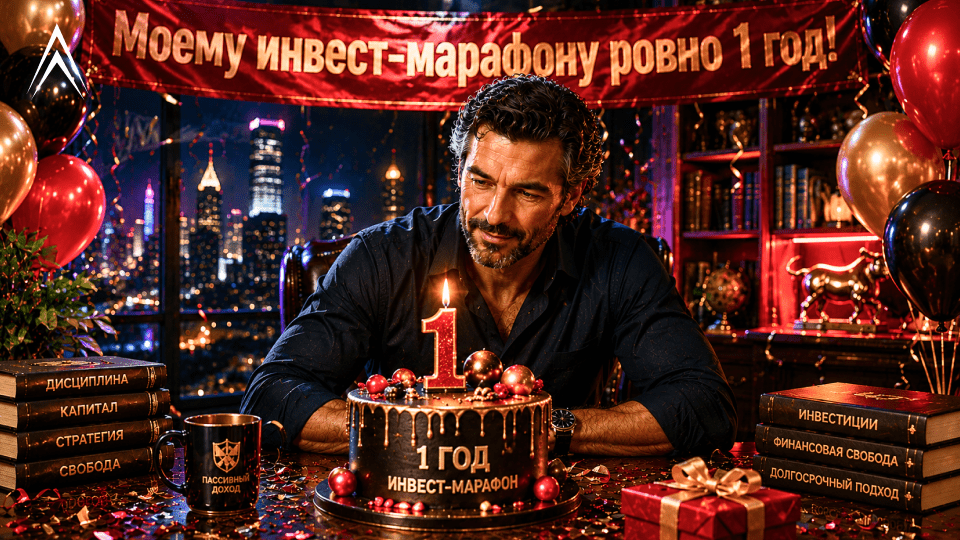 Моему инвест-марафону ровно 1 год! Подвожу итоги первого года инвестиций