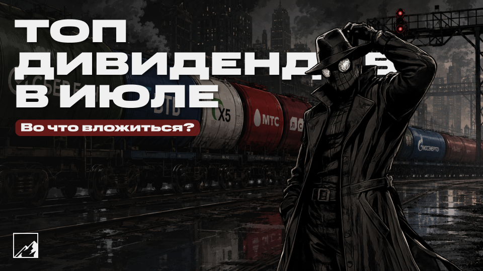 🫣 Во что вложиться? Топ дивидендов в июле