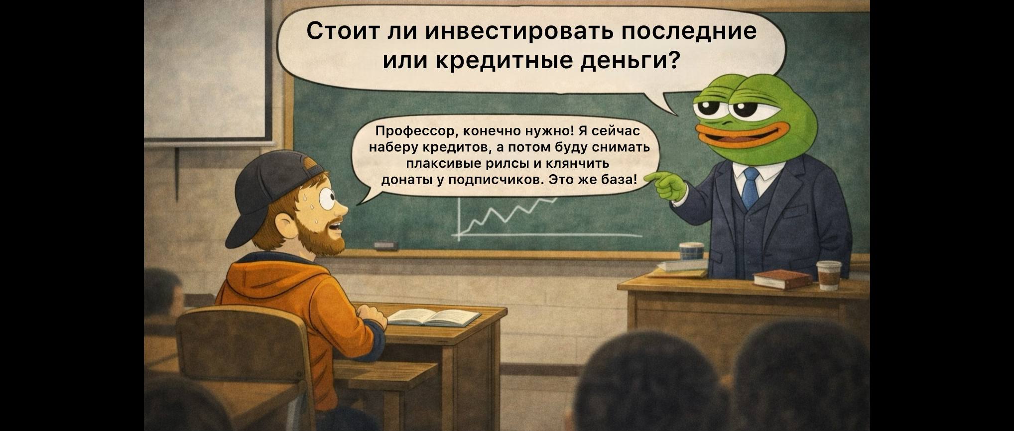 Стоит ли инвестировать последние деньги или инвестировать в долг с кредитами