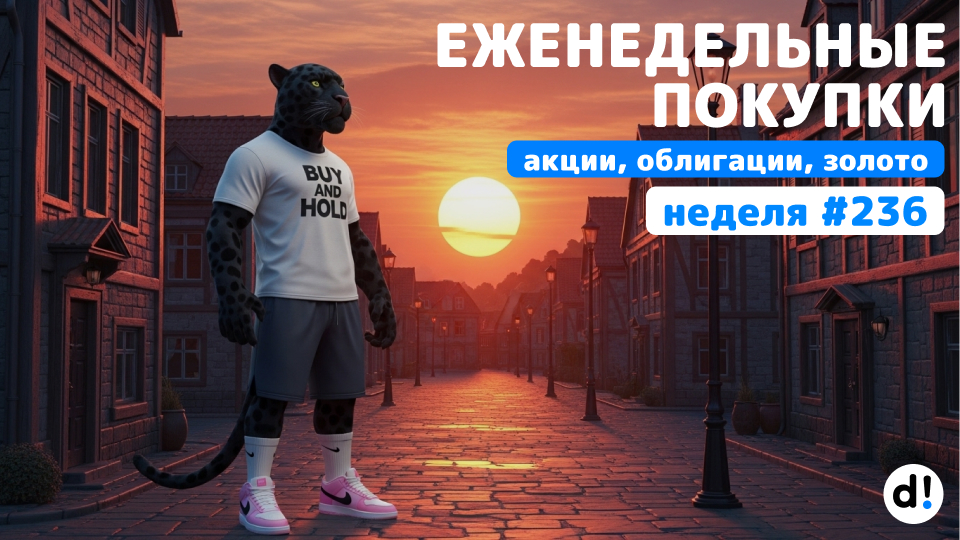 🚀 Очередная закупка акций. Продолжаю формирование своего портфеля. Выпуск #236