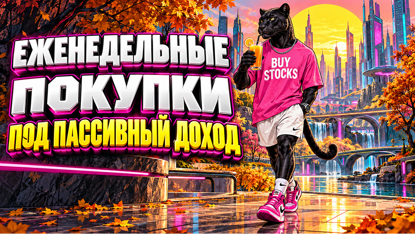 🚀 Что купил под пассивный доход? Еженедельные инвестиции. Выпуск №263